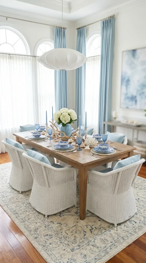 Soft Blue And White Color Palette