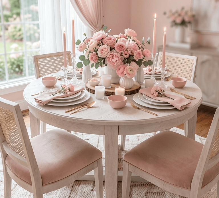 Spring Dining Table Decor Ideas