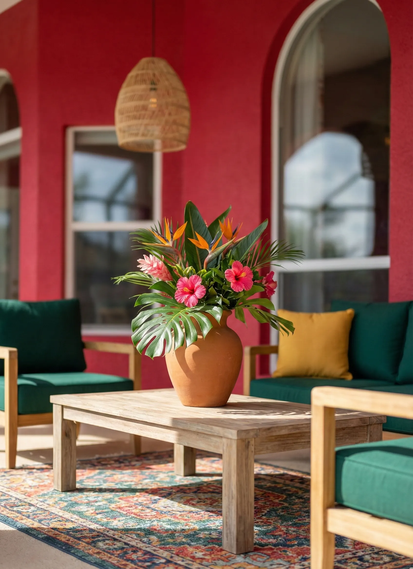 Tropical Floral Styling