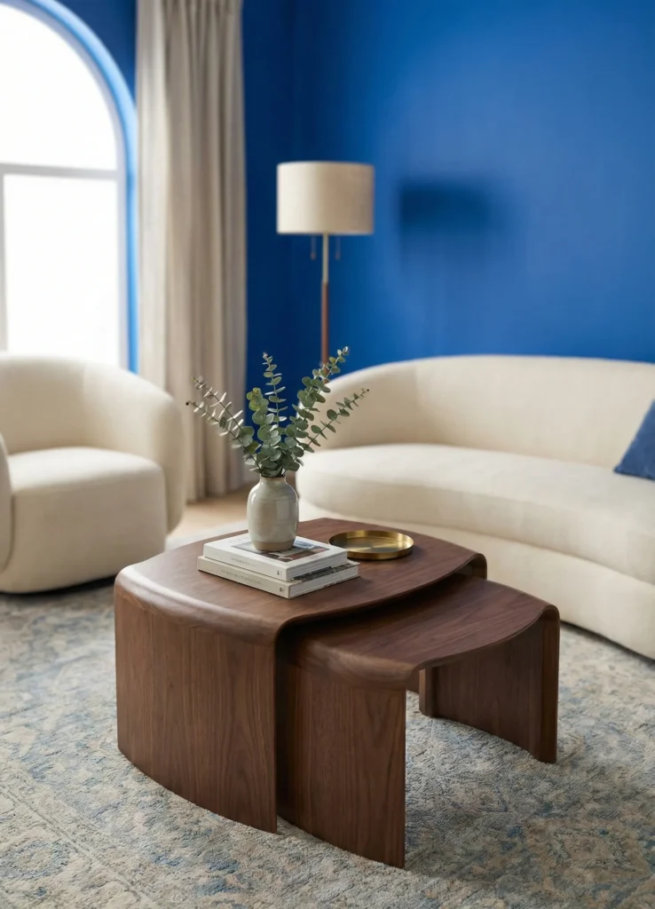 Two-Piece Tables That Tuck Together