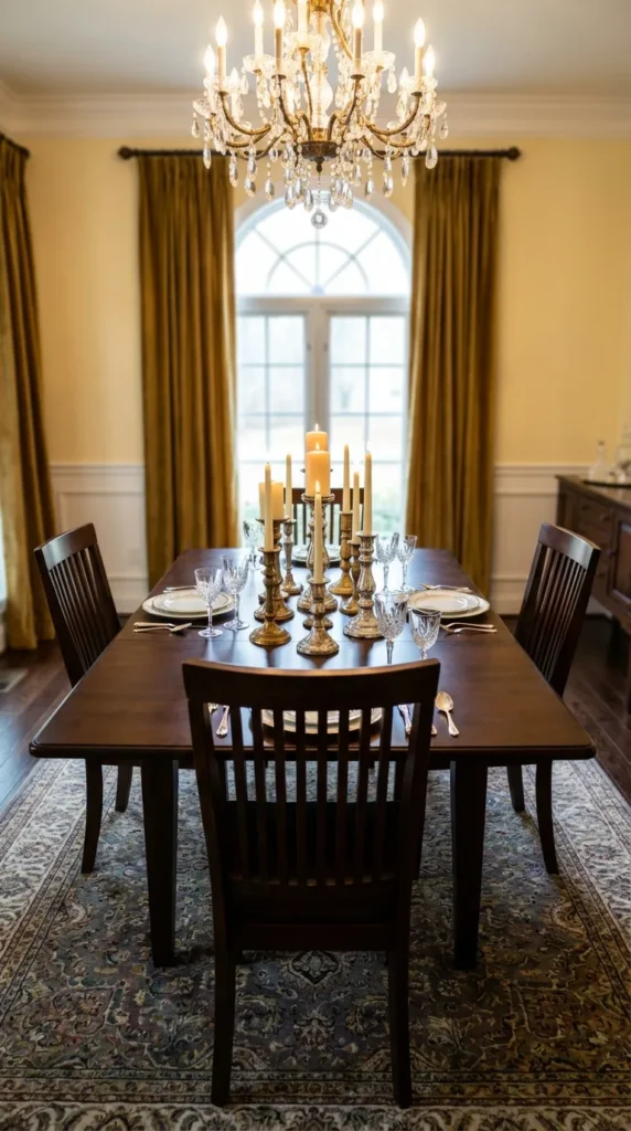 Vintage Candle Display