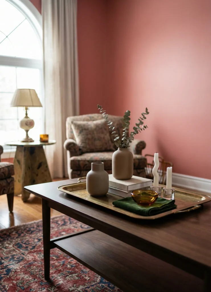 Vintage-Inspired Tray With Refined Textural Elements