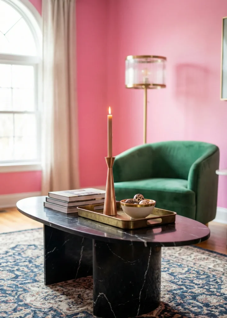 Warm Metallic Accents for Subtle Contrast