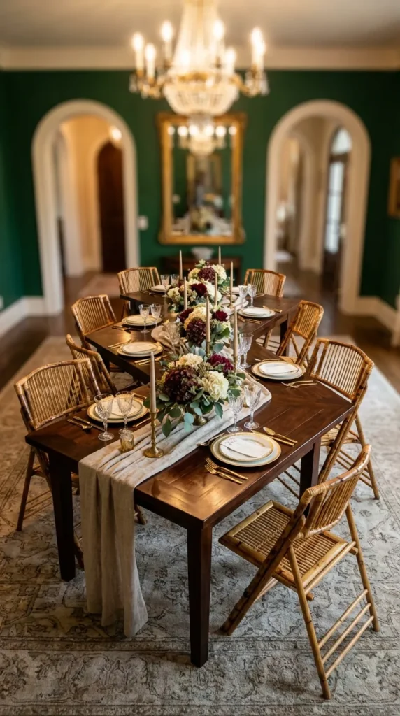 Zig Zag Banquet Layout