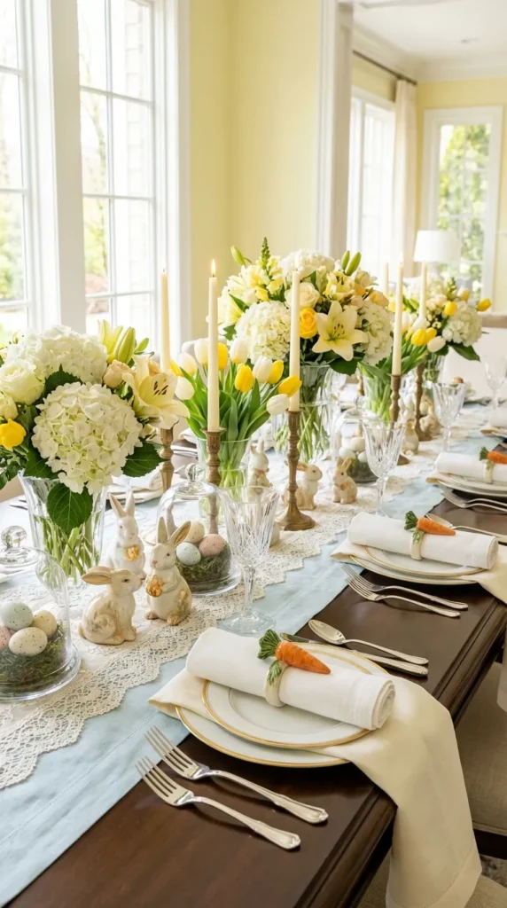 Carrot Napkin Rings With Green Tops