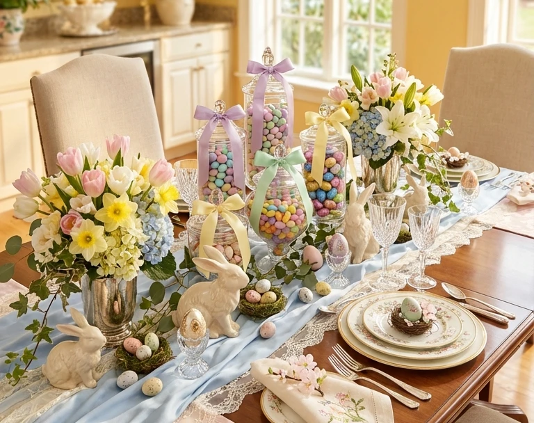 Easter Table Centerpiece Ideas