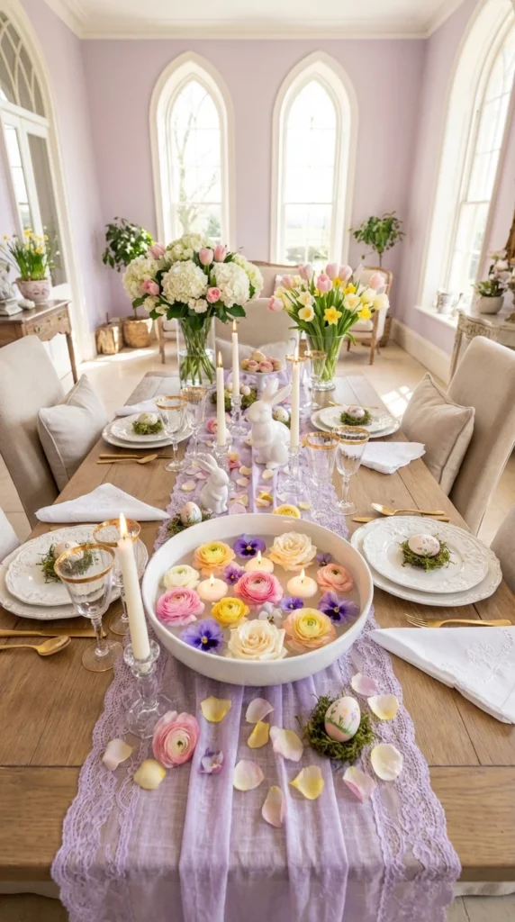 Floating Flower Bowl Arrangement