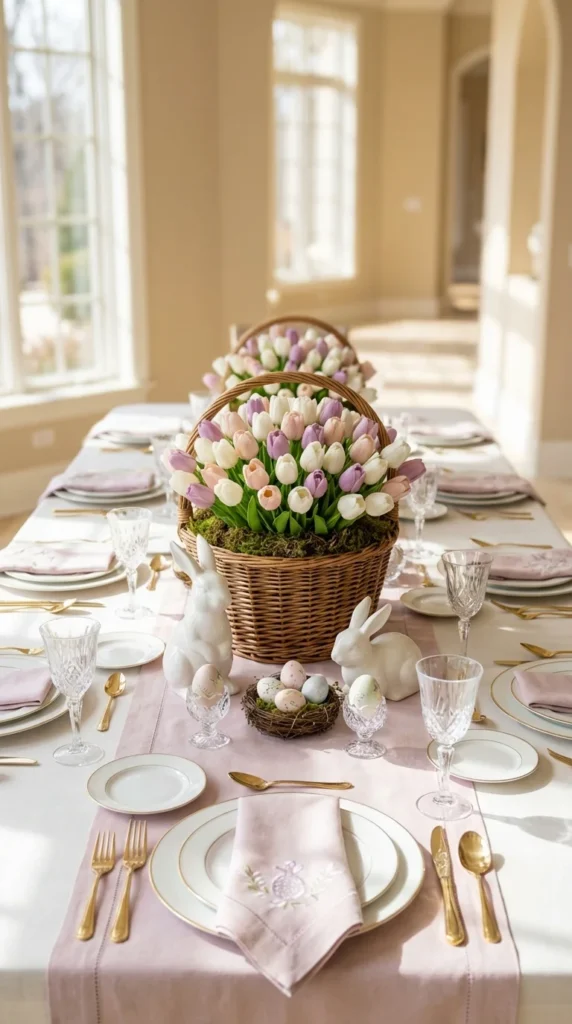 Tulip Nest Centerpiece