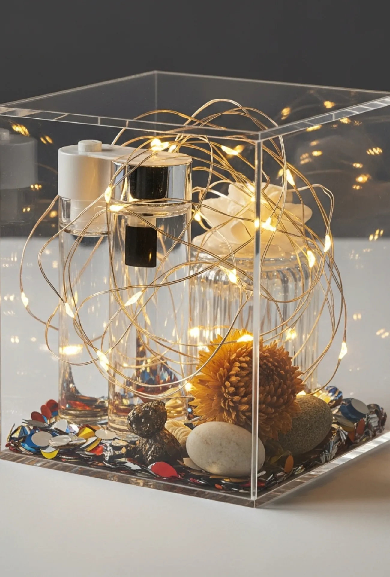 Acrylic Light-Filled Boxes