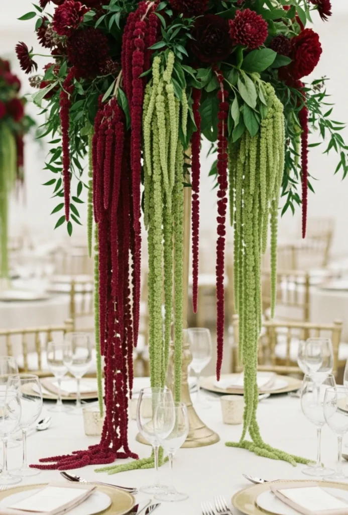 Amaranthus Hanging-Style Floral Designs