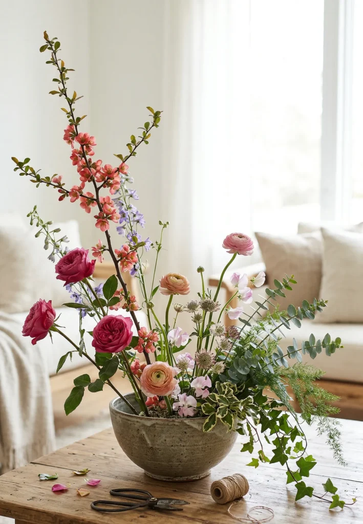 Asymmetrical Floral Designs (Organic Style)