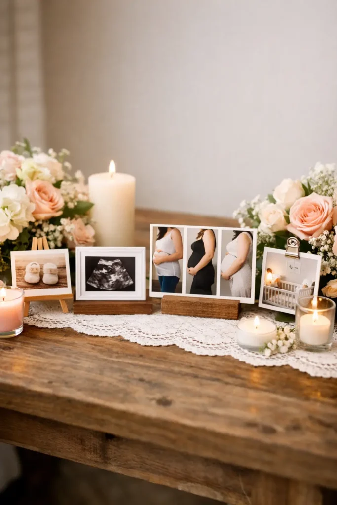 Baby Growth Journey Timeline Centerpieces