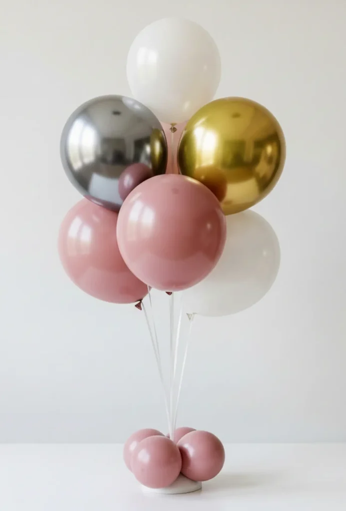 Balloon Bouquet Centerpieces