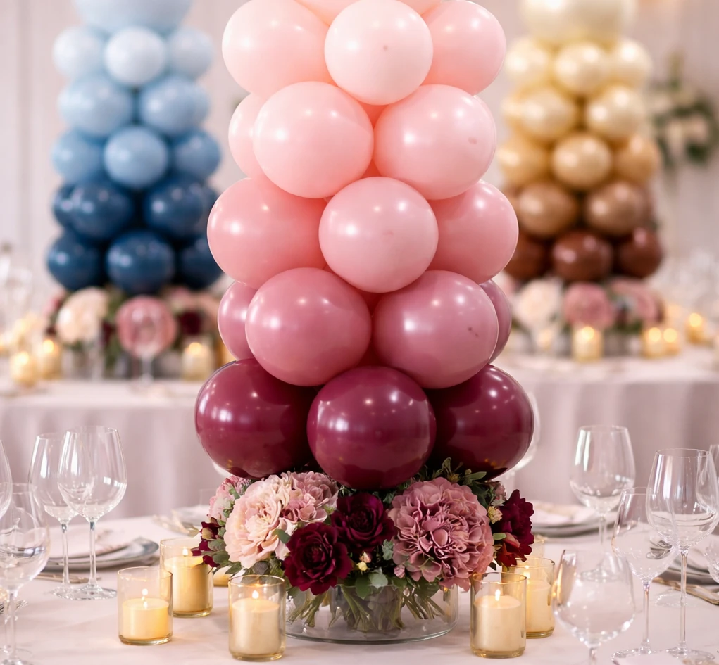 Balloon Centerpieces for party