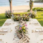Beach Wedding Table Decor Ideas