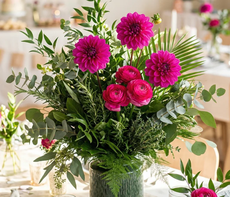 Birthday Floral Centerpieces