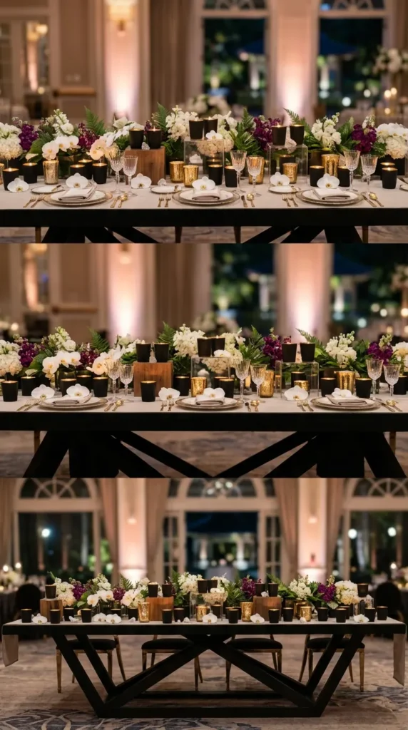 Black Votive Candle Holders