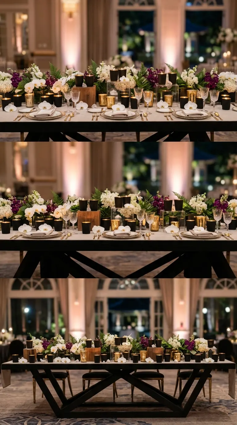 Black Votive Candle Holders
