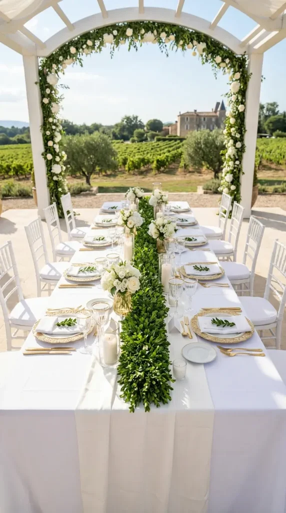 Boxwood Greenery Table Mats for a Lush Base