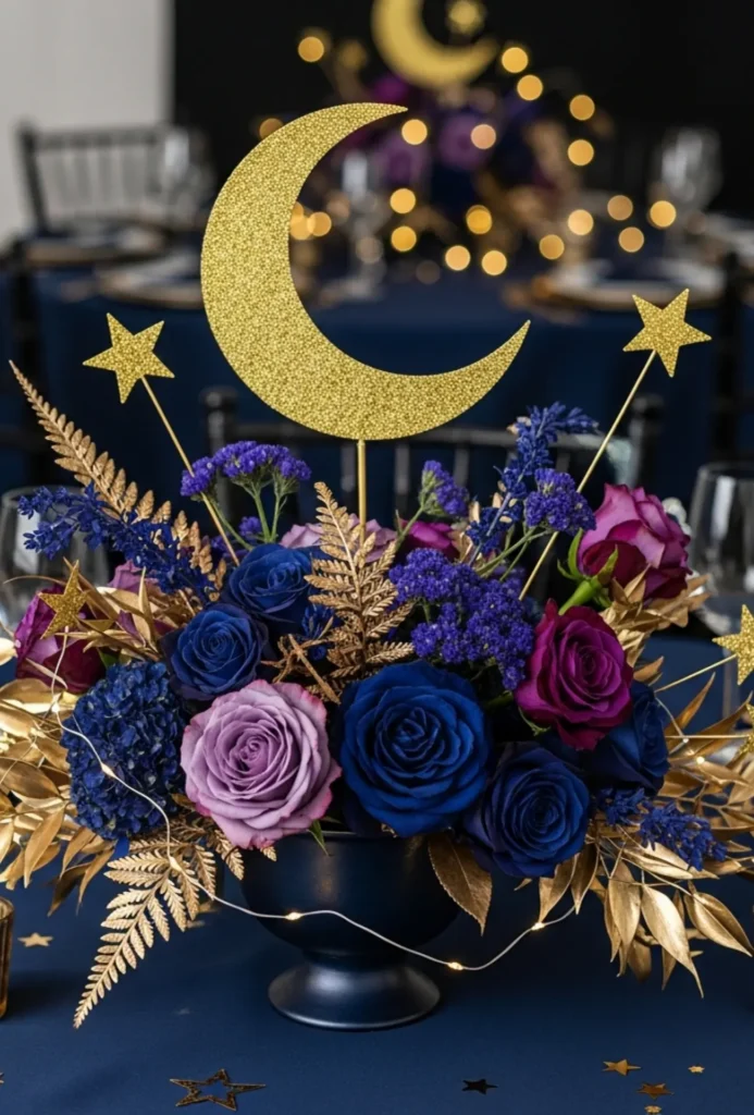 Celestial Starry Night Centerpieces