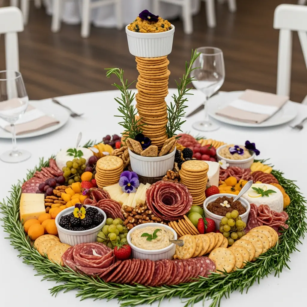 Charcuterie Board as Centerpiece