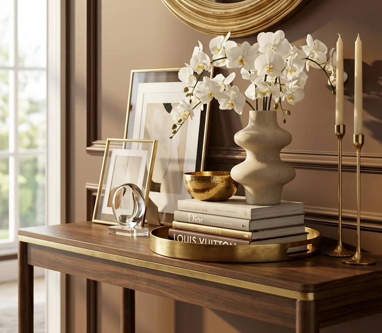 Console Table Decor Ideas