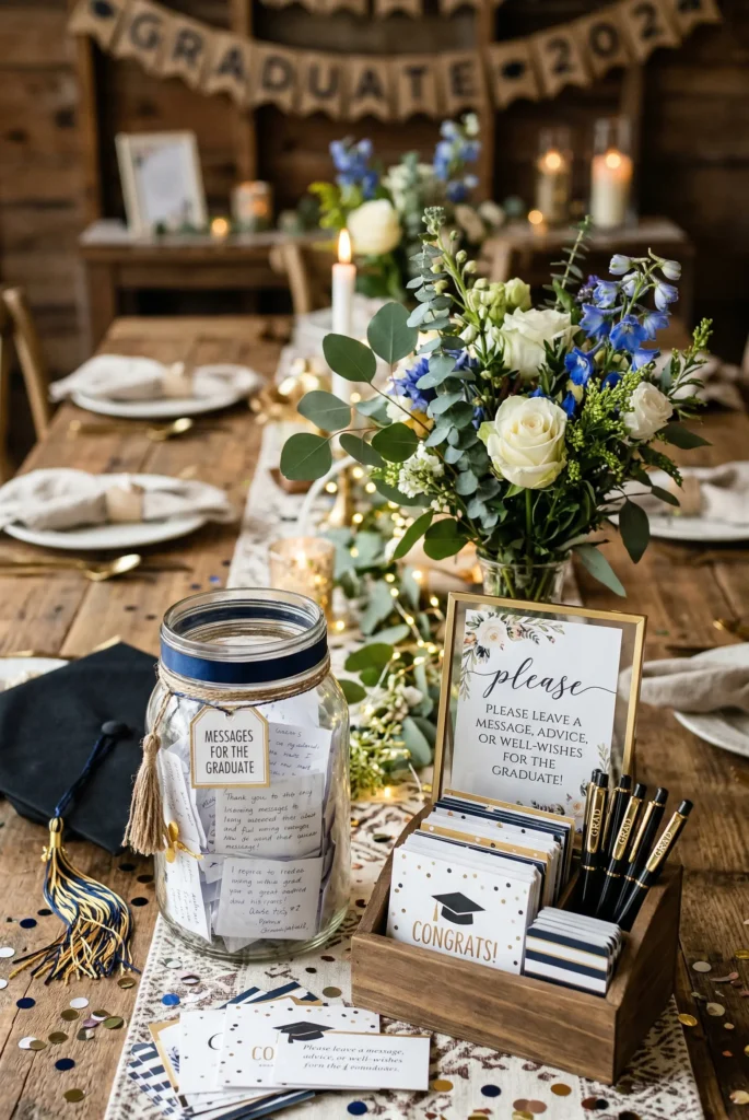 DIY Craft or Interactive Guest Message Centerpieces
