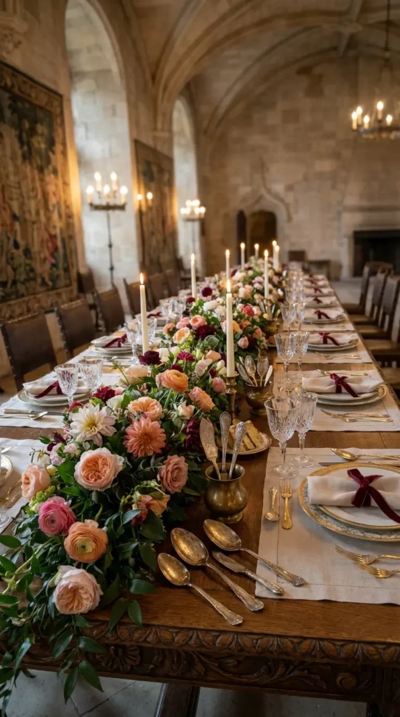 Decorative Antique Silverware Displays