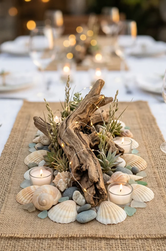 Driftwood & Shell Arrangements