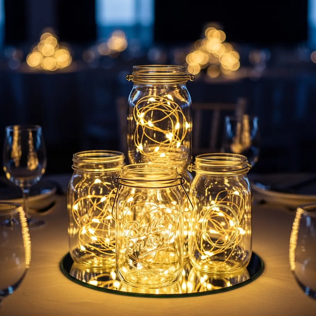 Fairy Light Jars