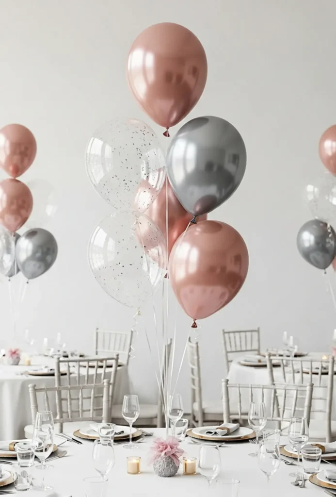 Floating Balloon Bouquet Centerpieces