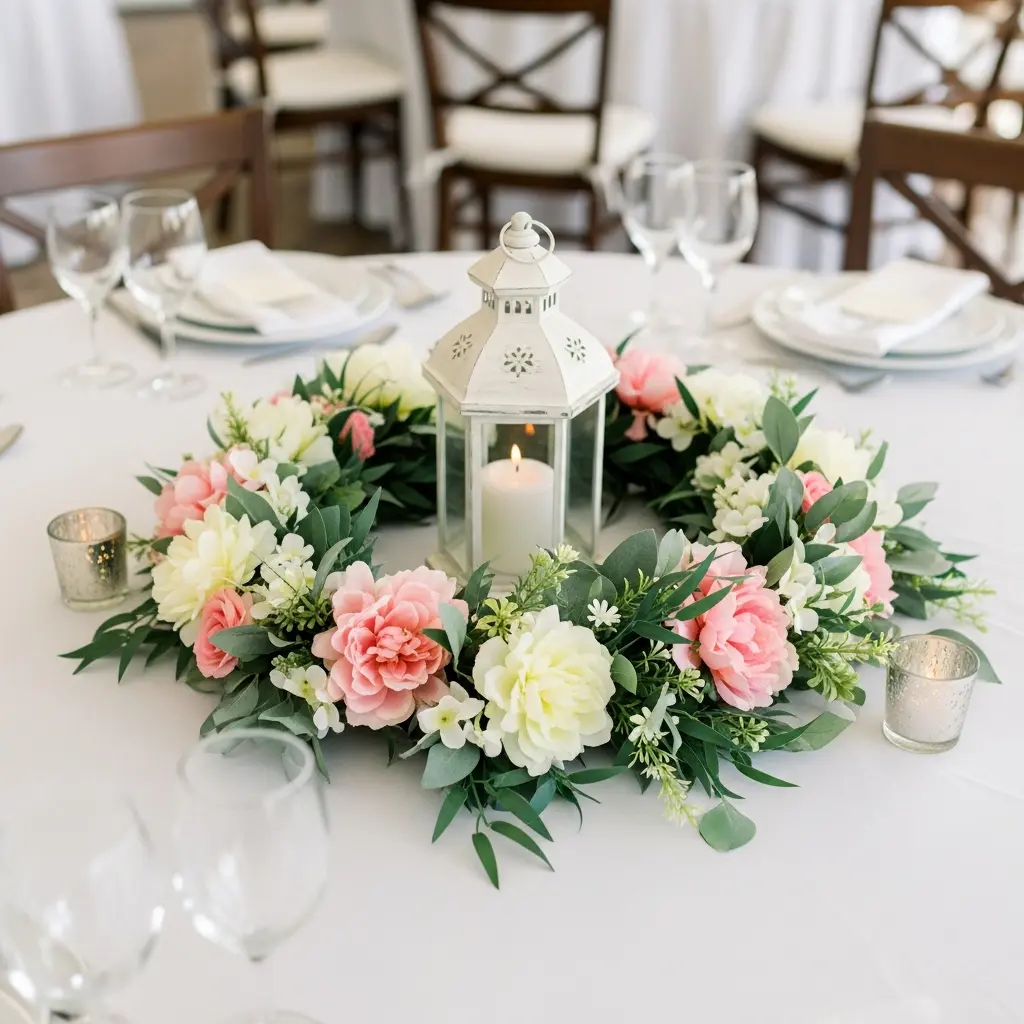 Flower Crown Wreath Centerpiece