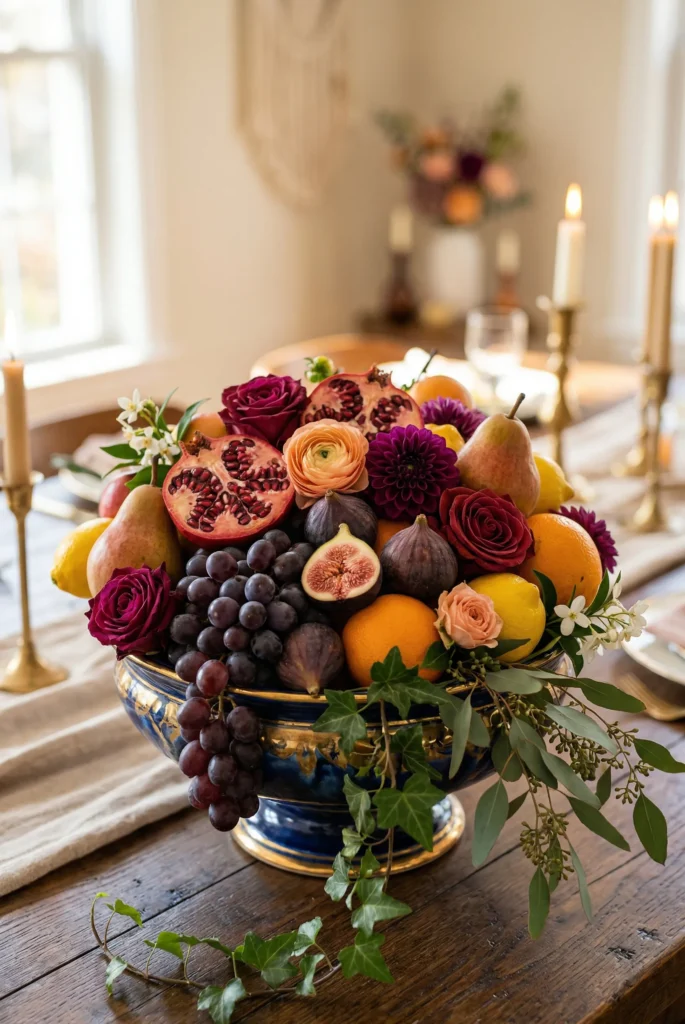 Fruit & Floral Still-Life Displays