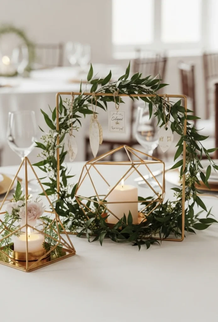 Geometric Frame Accents