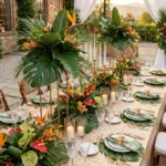Greenery Wedding Table Decor Ideas