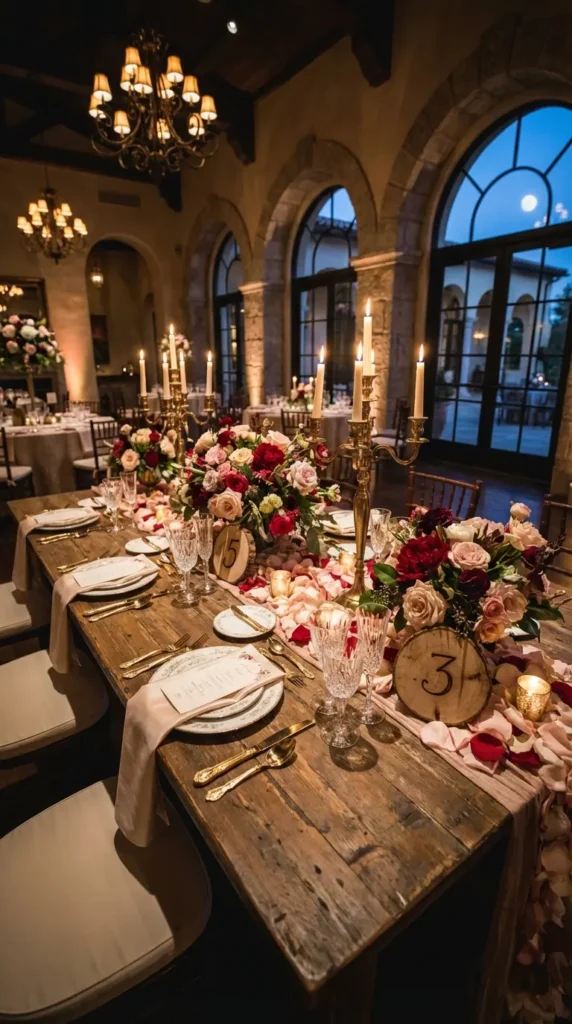 Handwritten Wooden Table Numbers