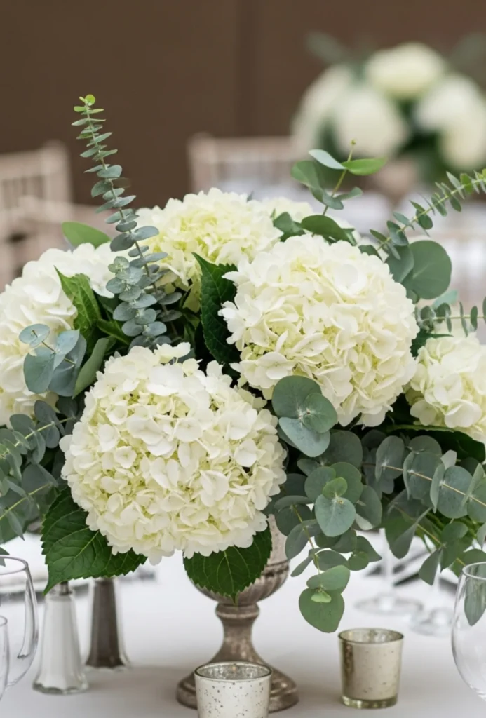 Hydrangea and Eucalyptus Blends