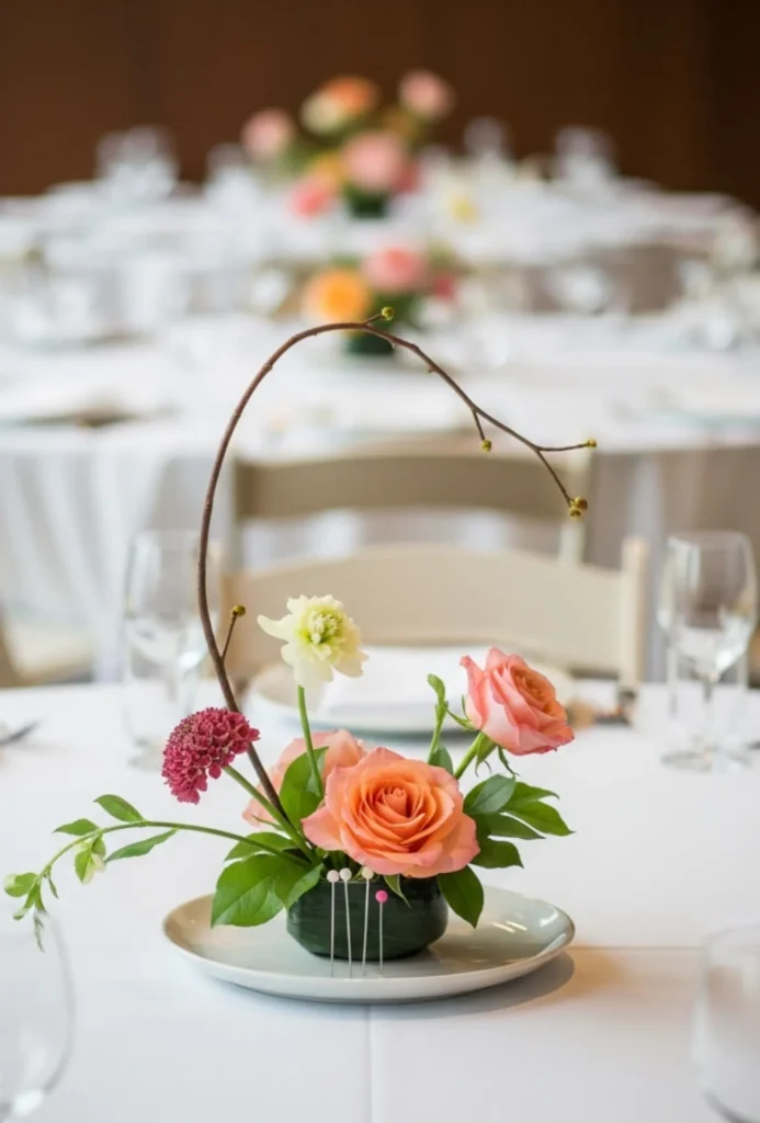 Ikebana Inspired Minimal Arrangements