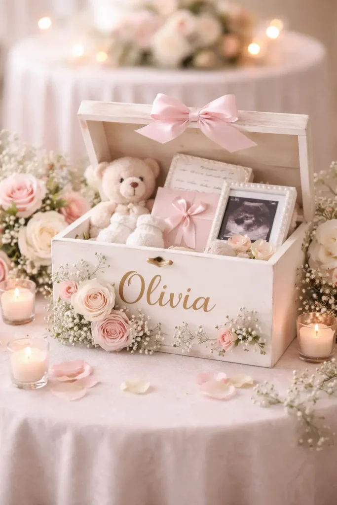Keepsake Memory Box Centerpieces