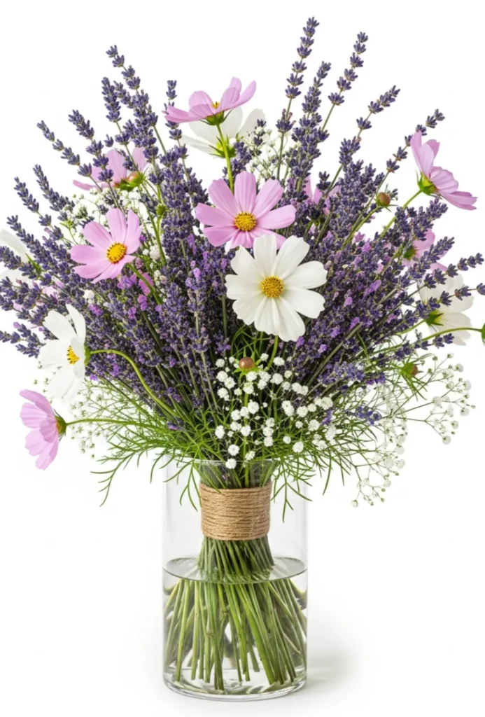 Lavender + Cosmos Floral Mix