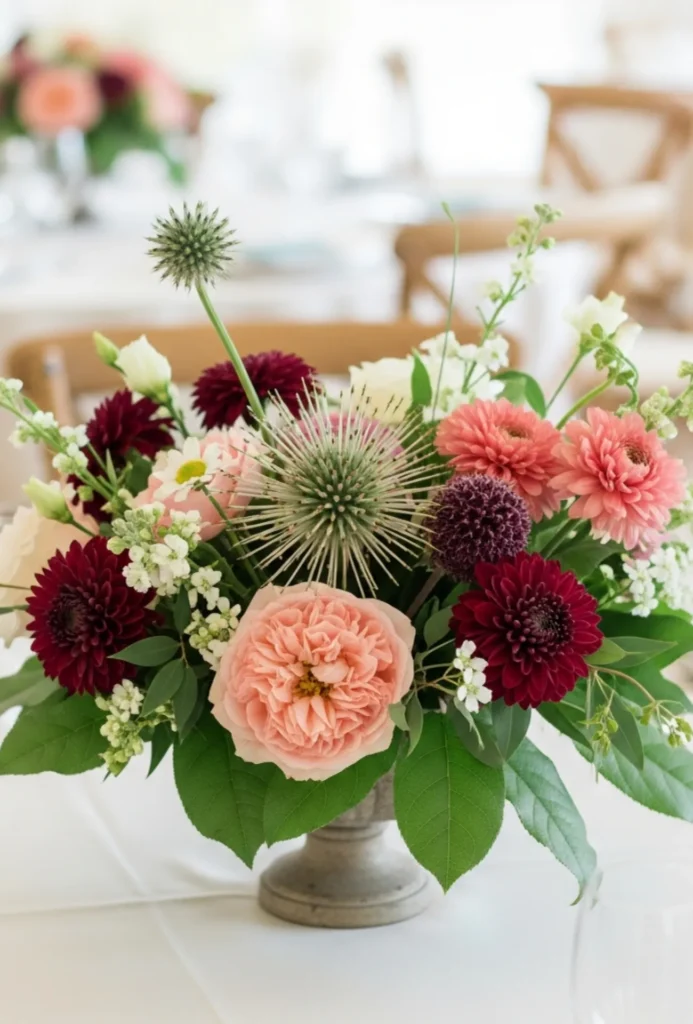 Loose "Fresh-Picked" Garden Bloom Displays