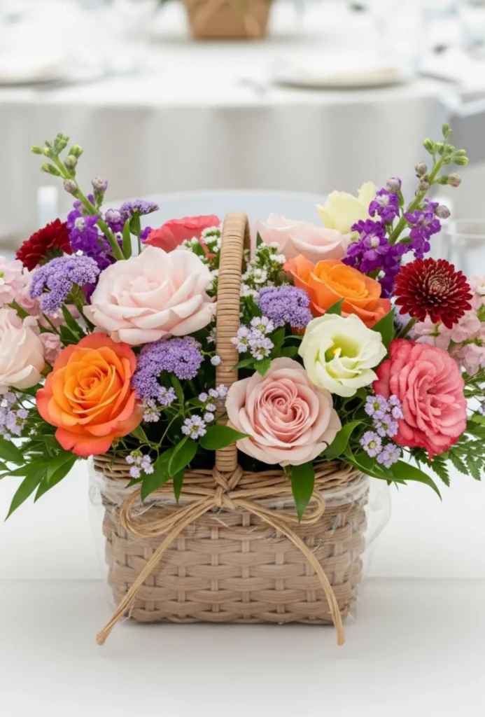 Mini Basket Floral Arrangements