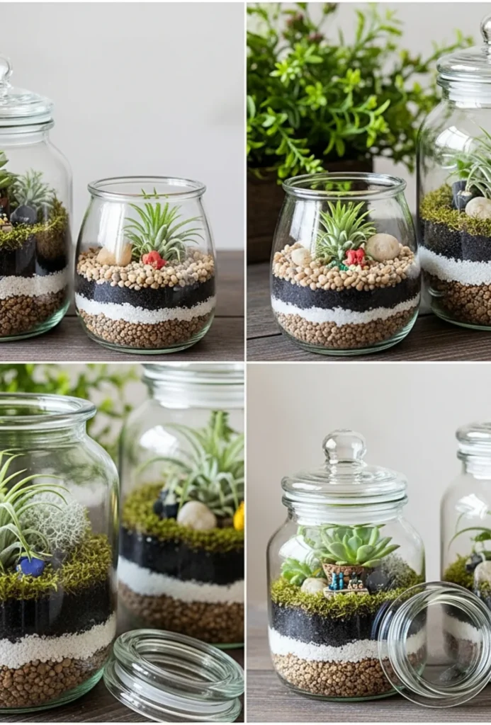 Mini Terrarium Jars