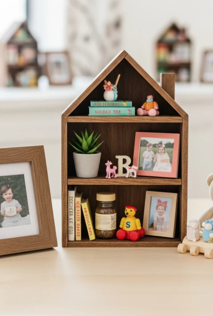 Mini Toy Shelf Display Centerpieces