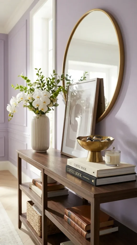 Mixed Height Decor For Balance