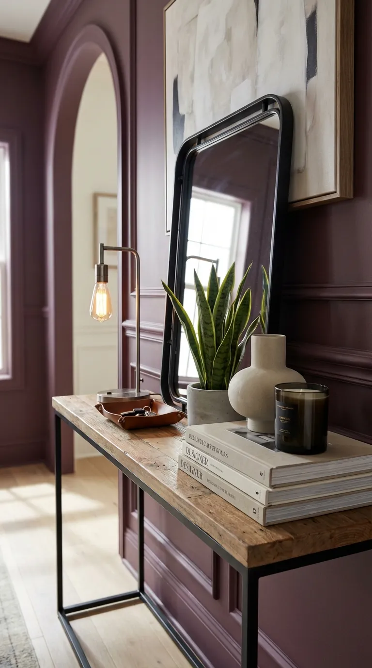 Modern Industrial Console Styling