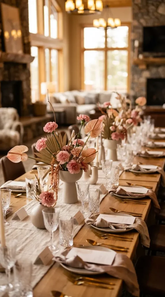 Modern Sculptural Floral Centerpieces