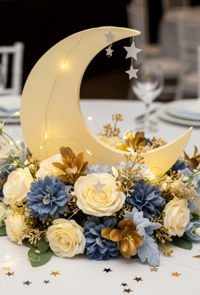 Moon and Stars Dreamy Night Centerpieces