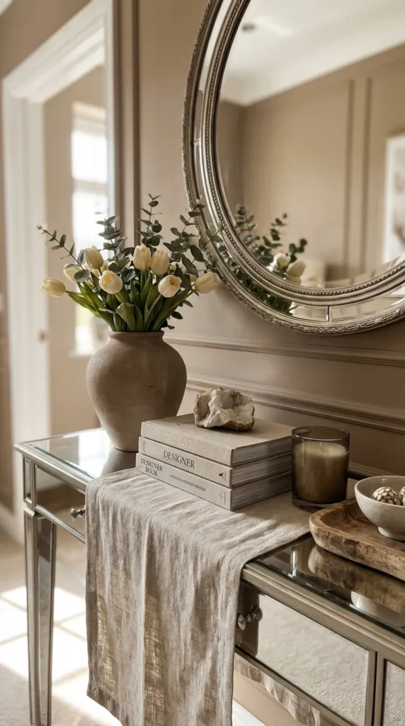 Natural Textures with Wood and Subdued Decor