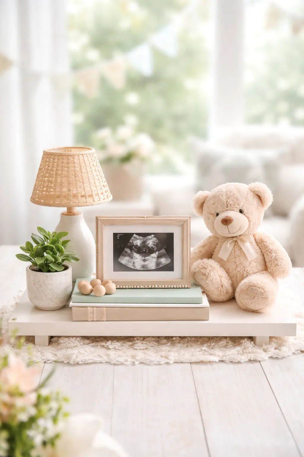 Nursery Shelf-Inspired Styled Centerpieces